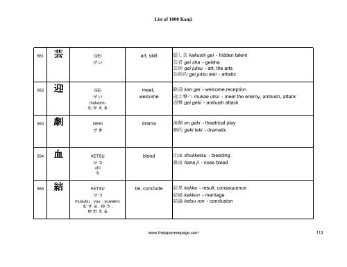 [eBook] 1000 kanjis - japanese dictionary