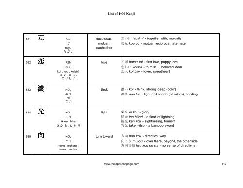 [eBook] 1000 kanjis - japanese dictionary