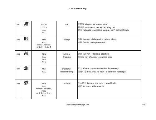 [eBook] 1000 kanjis - japanese dictionary