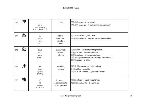 [eBook] 1000 kanjis - japanese dictionary