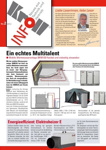 Ein echtes Multitalent - Kroll GmbH