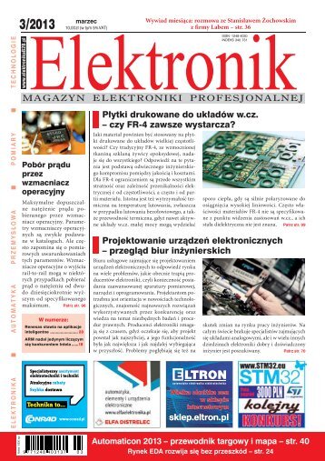 Projektowanie urzÄdzeÅ elektronicznych â przeglÄd biur ... - Elektronik