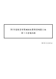 專責小組會議紀錄- 私立技專校院獎勵補助資訊網