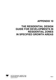 APPENDIX 10 THE RESIDENTIAL DESIGN ... - Auckland Council