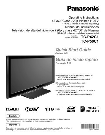 MANUAL DE USUARIO TC-P42C1(es) - Panasonic