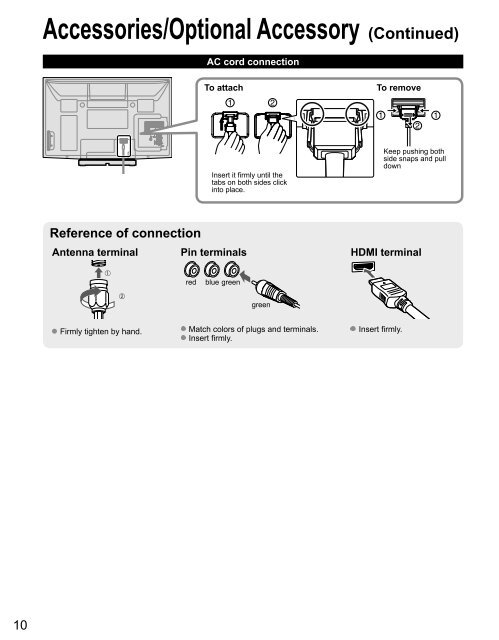 MANUAL DE USUARIO TC-P42C1(es) - Panasonic