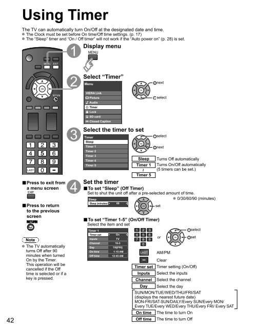 MANUAL DE USUARIO TC-P42C1(es) - Panasonic