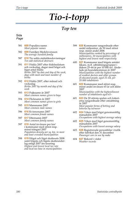 Tio-i-topp (pdf) - Statistiska centralbyrÃ¥n
