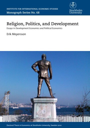 Religion, Politics, and Development