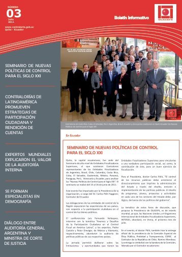 Boletín Informativo OLACEFS N°3