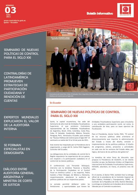 Boletín Informativo OLACEFS N°3
