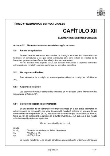 CapÃ­tulo XII. Elementos estructurales