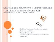 A SOCIEDADE EDUCATIVA – XXI