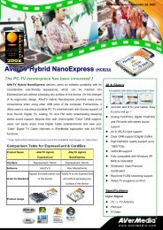 AVerTV Hybrid NanoExpress - AVerMedia