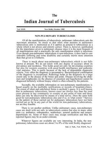 October - LRS Institute of Tuberculosis & Respiratory Diseases