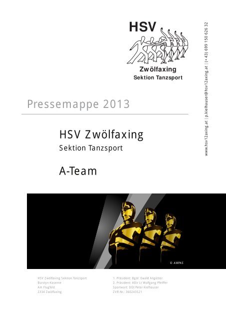 A-Team HSV Zwölfaxing Pressemappe 2013