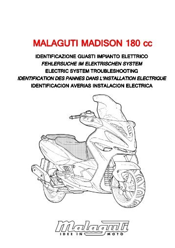 MALAGUTI MADISON 180 MALAGUTI MADISON 180 cc