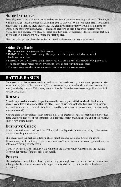 Game rules - DDM Guild