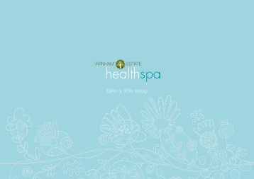 Spa Brochure - Farnham Estate Hotel Cavan