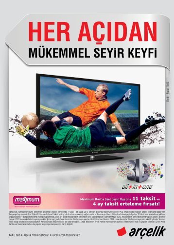 MÜKEMMEL SEYİR KEYFİ - Arçelik