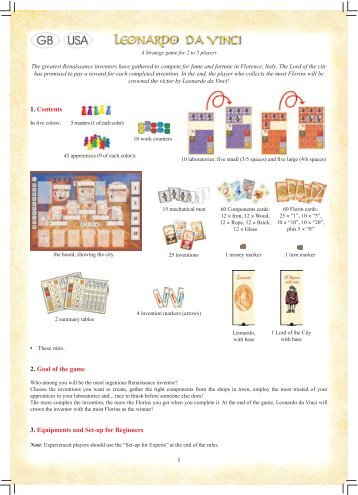 Leonardo da Vinci Rules (PDF)