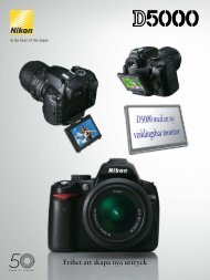 Broschyr - Nikon