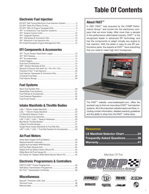 to download the 2012 FAST Product Catalog - efisupply.com