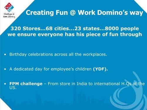 Jubilant FoodWorks Ltd - Great Place to Work Institute