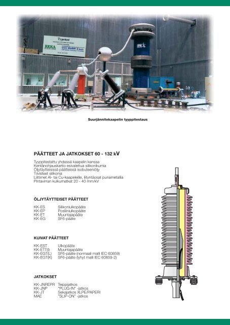 LYIJYTTÃMÃT, VESITIIVIIT 60-132 kV ... - Elektroskandia