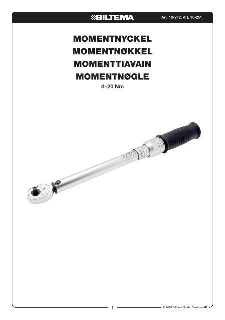 momentnyckel momentnÃ¸kkel momentnÃ¸gle - Biltema