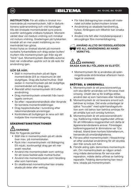 Hjulbultar Atdragningsmoment