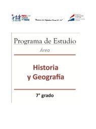 hist y geog 7.pdf - Ministerio de Educación y Cultura