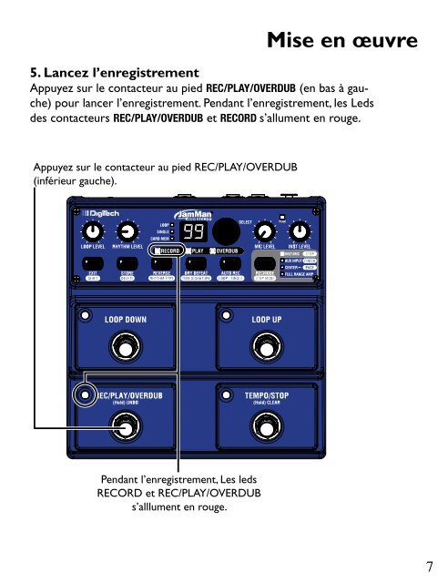 Mode d'emploi - Digitech