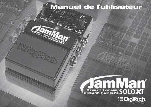 Manuel de l'utilisateur - Digitech