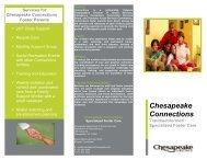 Chesapeake Connections Brochure - City of Chesapeake