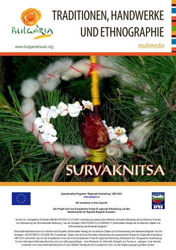 SURVAKNITSA TRADITIONEN, HANDWERKE ... - Bulgaria Travel