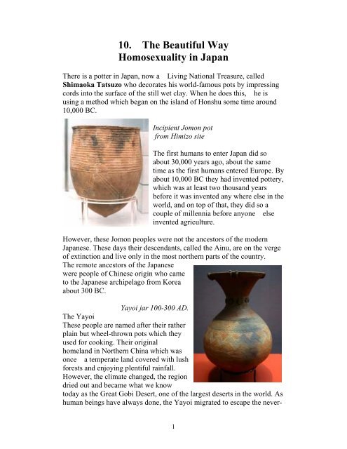 10. The Beautiful Way Homosexuality in Japan