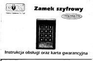 Zamek szyfrowy