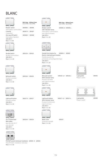 Low Voltage Wiring Devices and Installation Material ... - BJC