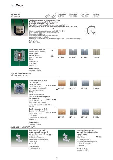 Low Voltage Wiring Devices and Installation Material ... - BJC