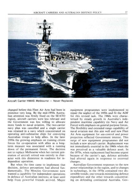 ISSUE 61 : Nov/Dec - 1986 - Australian Defence Force Journal