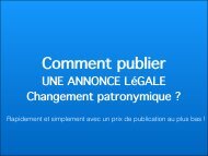 Comment publier