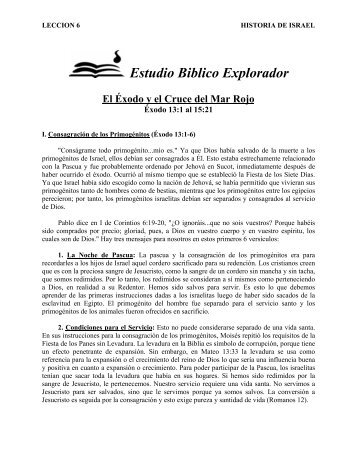 Estudio Biblico Explorador - Explorer's Bible Study