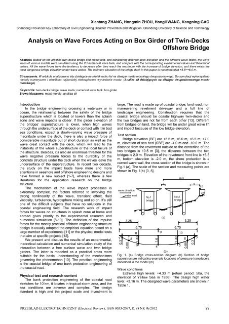 Analysis on Wave Forces Acting on Box Girder of Twin-Decks ...