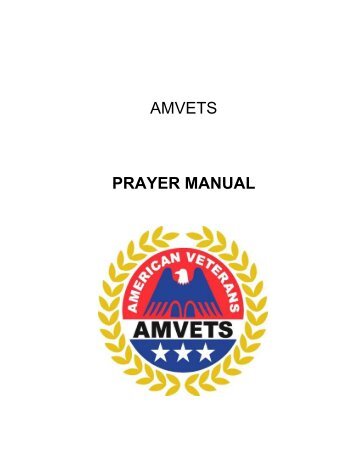 Chaplain Manual - AmVets