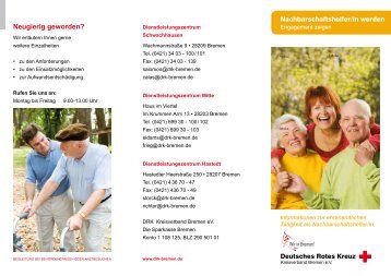 Nachbarschaftshilfe - DRK Bremen