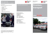 Kranken- transport - DRK Kreisverband Karlsruhe
