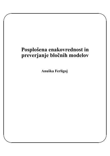 Prosojnice bloÄno modeliranje (PDF)