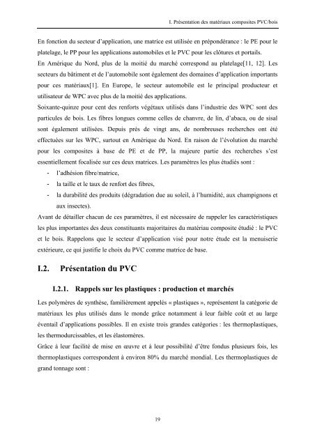 Etude de l'Ã©laboration de matÃ©riaux composites PVC/bois Ã  partir de ...