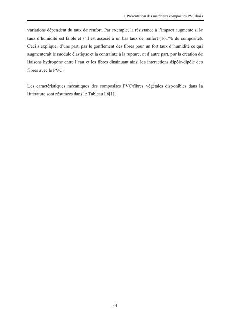 Etude de l'Ã©laboration de matÃ©riaux composites PVC/bois Ã  partir de ...